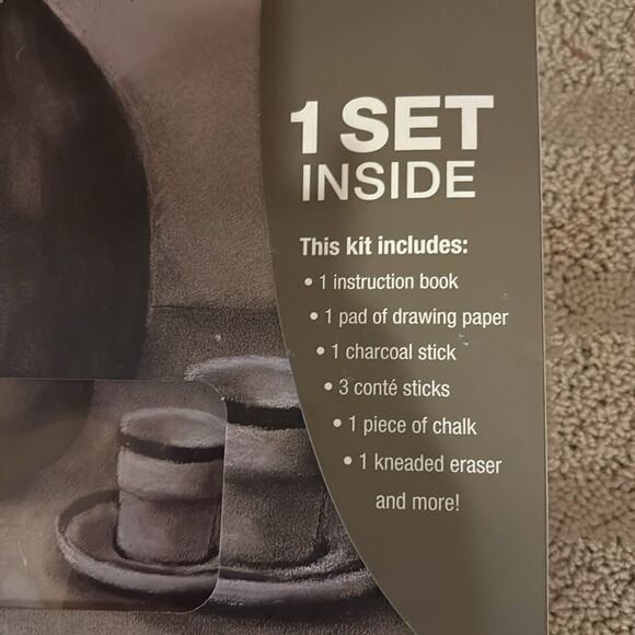 Charcoal Drawing Set - Picture 2 of 7
